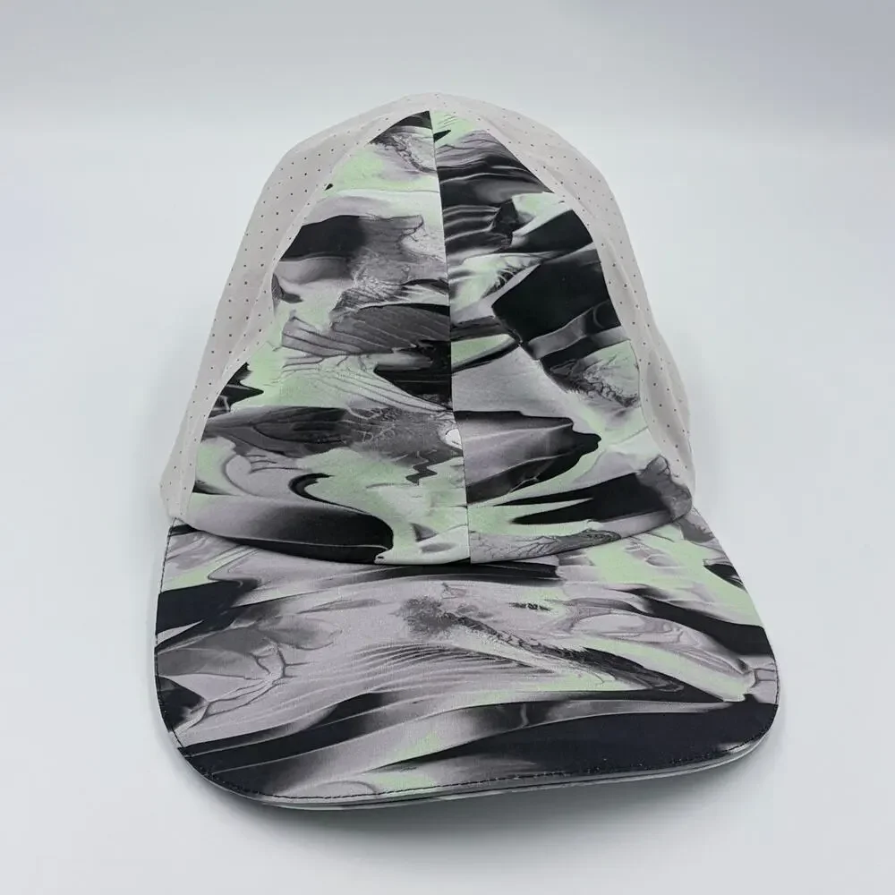Lululemon Mens Fast and Free Running Hat Vent Paint Glide Multi